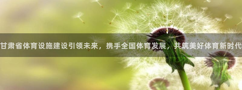 意昂5(KGAME)体育平台注册流程图：甘肃省体育设施建设引