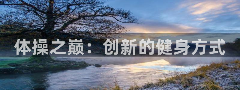 球速体育：体操之巅：创新的健身方式